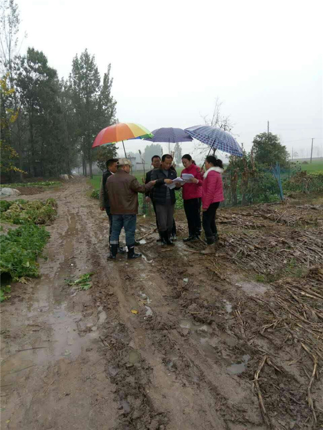 睢阳区对2016年度第二批、第三批城乡建设用地增减挂钩试点项目拆旧区土地复垦工作进行验收