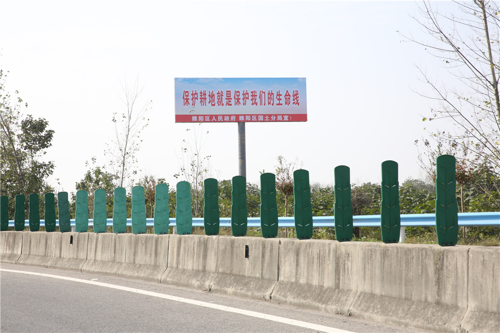 商丘市第一块耕地保护宣传牌在睢阳区落成