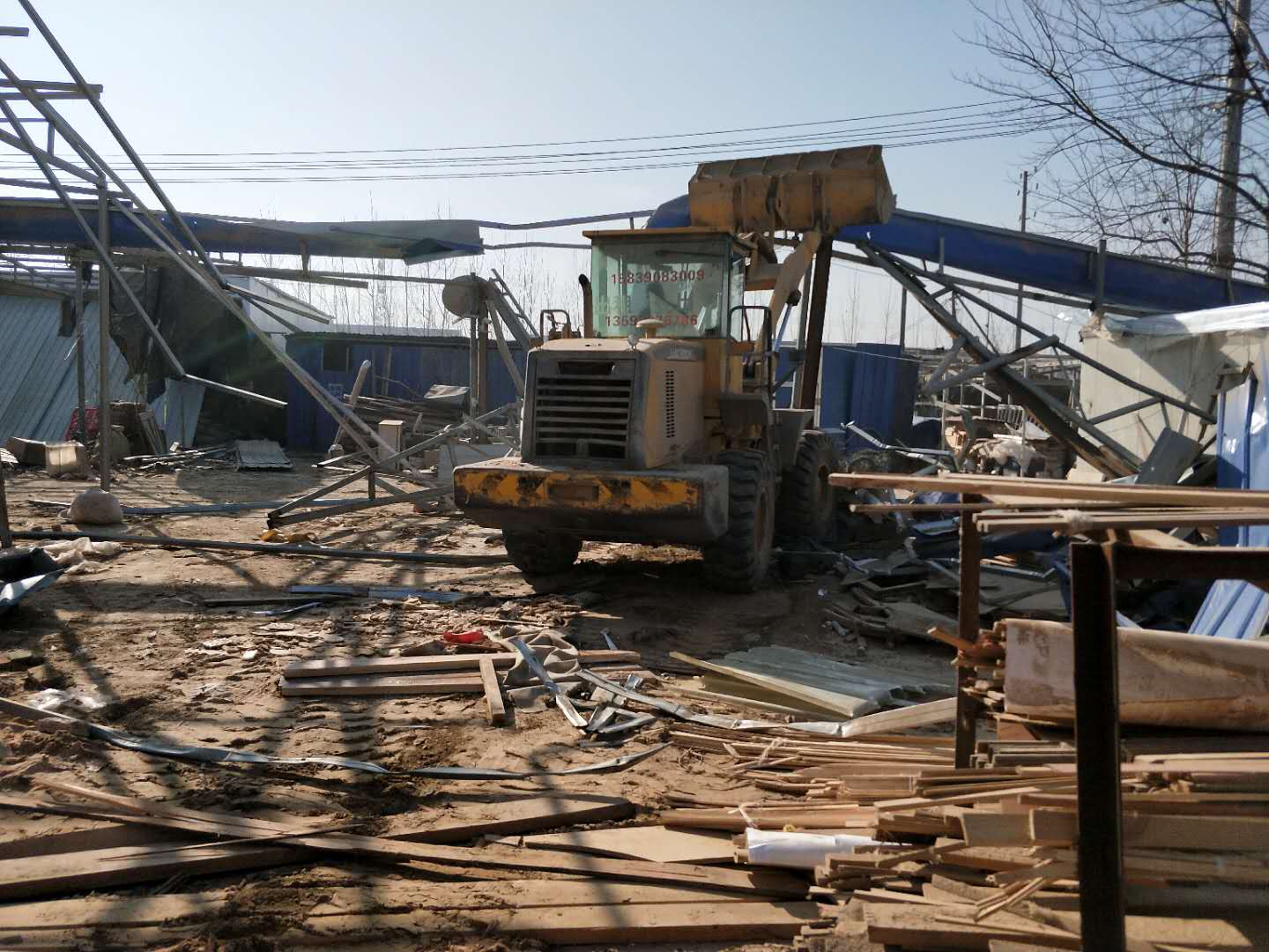 睢阳国土分局配合乡镇政府强力推进卫片清零