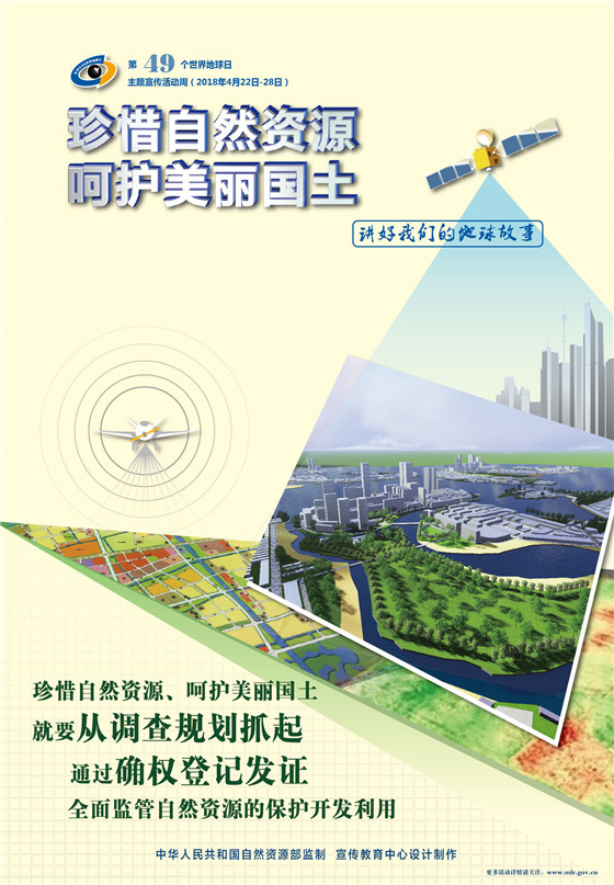 第49个世界地球日主题宣传活动周海报下载
