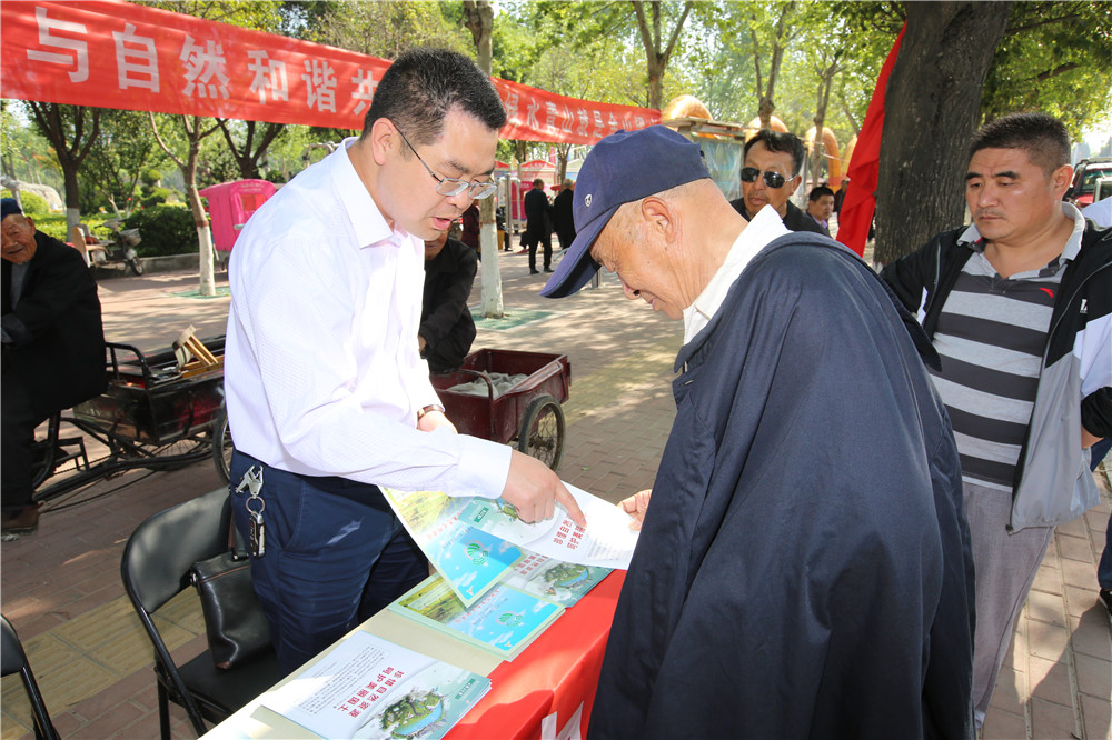 睢阳区第49个世界地球日主题宣传活动周拉开帷幕