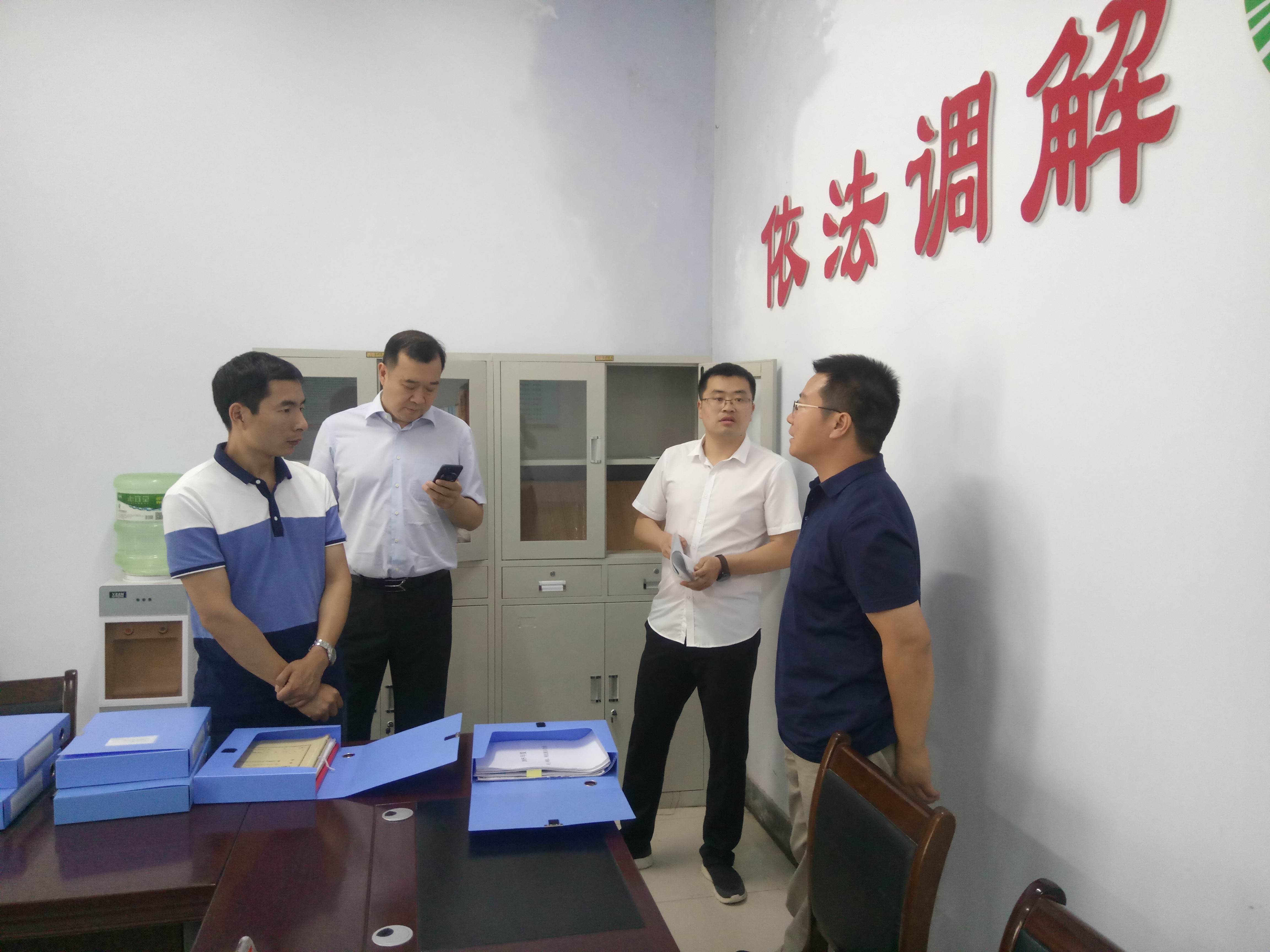 省厅调研组莅临睢阳国土资源分局调研服务型行政执法工作